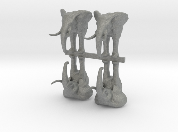 HO Scale Elephant pin 4 3d printed This is a render not a picture