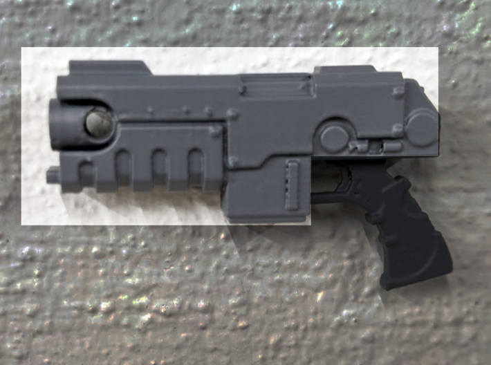 PRHI Large Heavy Pistol- Body 3d printed