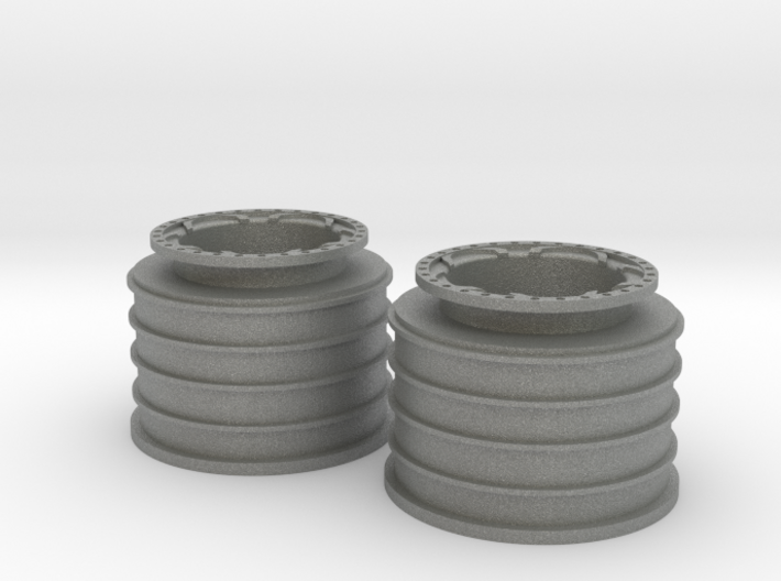 Drag Wheels for DE Racing Street Outlaw 68mm x 2 3d printed