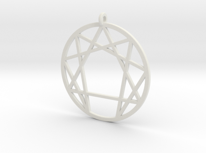 Holy Mountain Pendant Large 3d printed