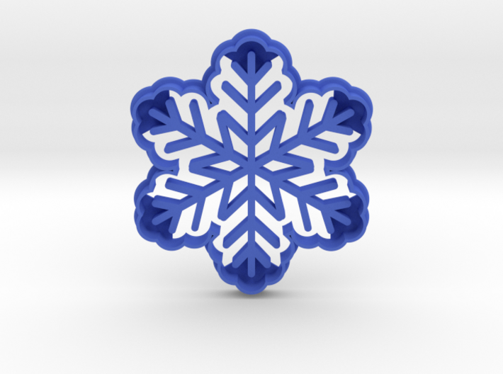Snowflake Cookie Cutter 3d printed
