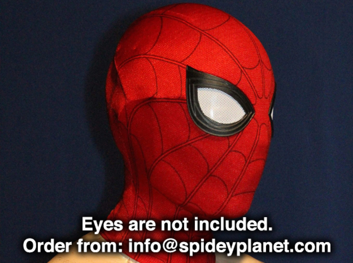 Tom Holland Face Shell – Costume Mask 'Homecoming' 3d printed 