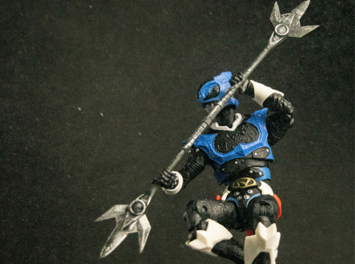 Heroes Blue Accessory - Lance 3d printed 