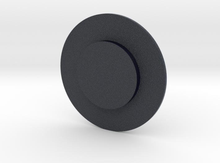 Capstan button cover 3d printed