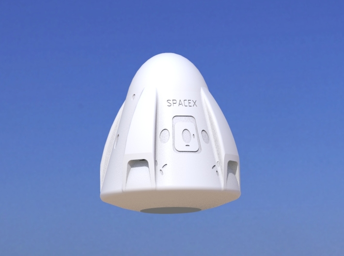 "Dragon 2" SpaceX 3d printed 