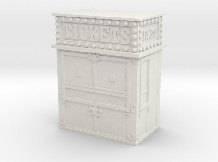 Carnival Ticket Booth 1/48 3d printed