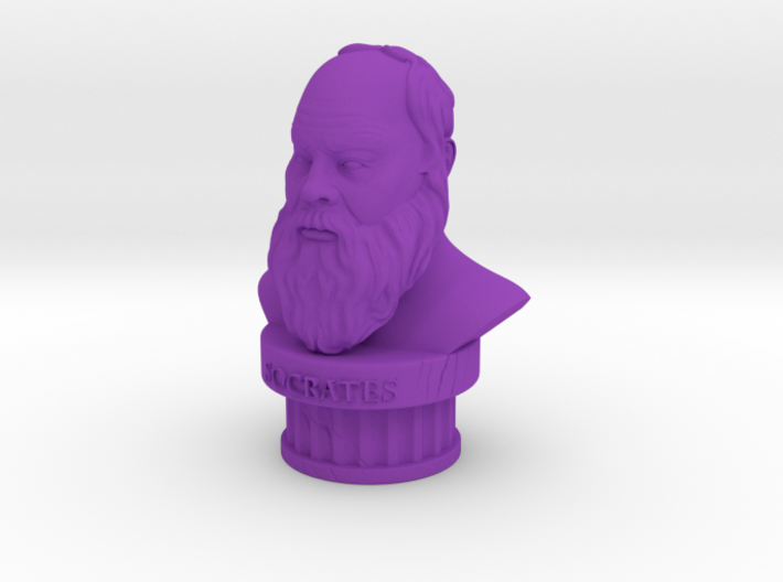 Socrates Bust 3d printed 