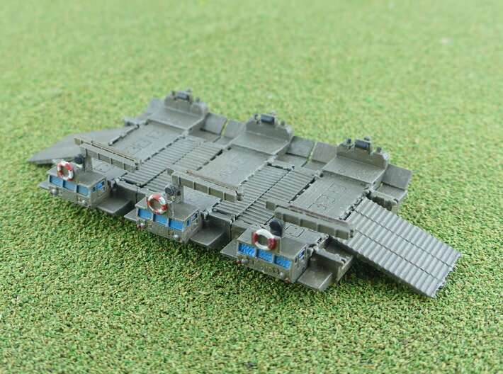 M2 Alligator Amphibious Bridging Vehicle 1/285  3d printed Set contains 2 vehicles!