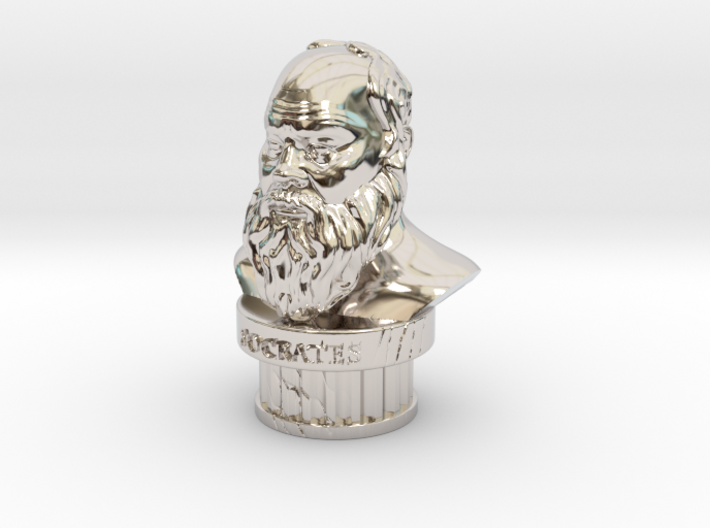 Socrates Bust 3d printed