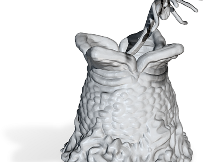 Xenomorph egg/facehugger jumping out 1:35 3d printed