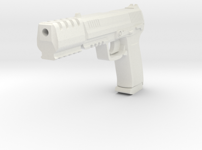 J.W. Pistol 1/6 Scale Miniature Gun Replica 3d printed