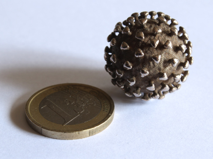 Coronavirus 3d printed 