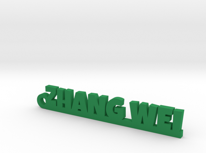 ZHANG WEI_keychain_Lucky 3d printed