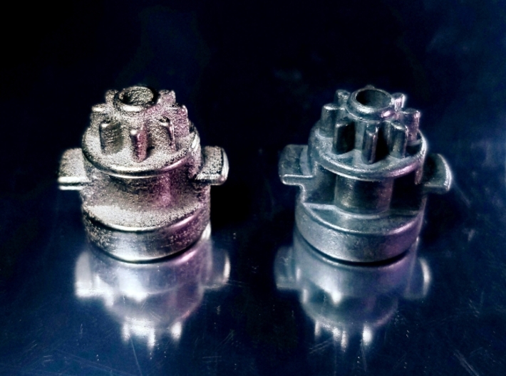 GT-20 HMC Replacement 3d printed GT-20 (left), Neo Heavy Metal Core (right)