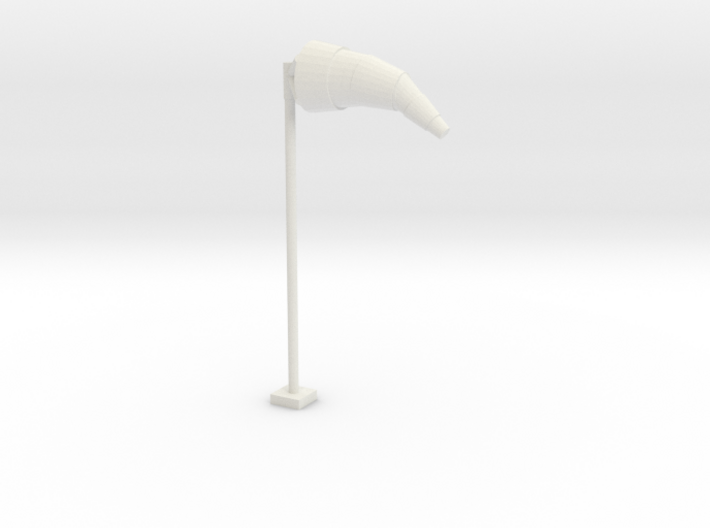Airport Windsock and Pole 1/24 3d printed