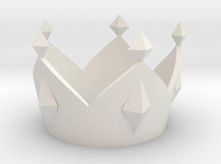 Mario King Boo Crown (Costume Size) 3d printed