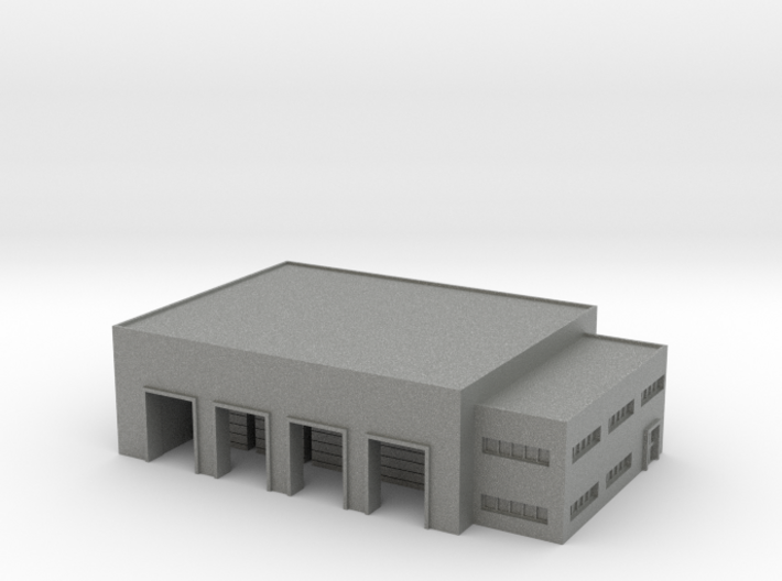 1:700 warehouse+office 3d printed