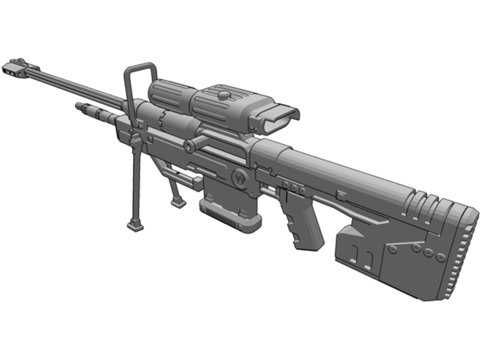 1/6 Sci-fi Sniper Rifle reduced 3d printed 