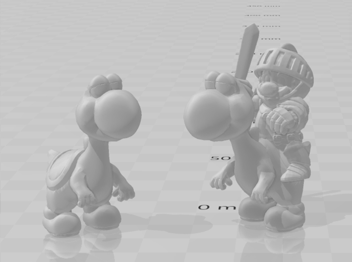 Yoshi classic 36mm miniature fantasy games and rpg 3d printed