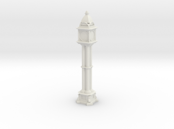 Victorian cast iron clock tower 3d printed