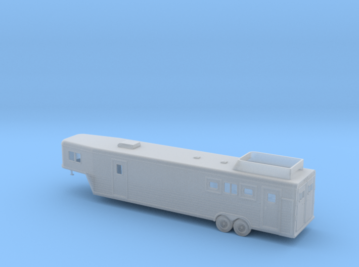 1/160 Modern Horesetrailer Kit 3d printed