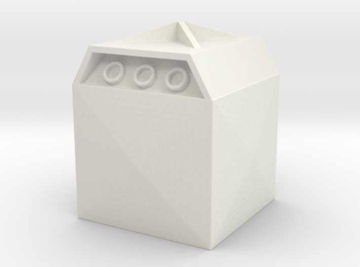 Glass Recycling Container 1/43 3d printed