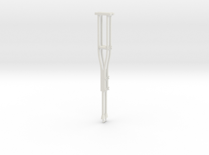 Crutches 01a.  1:6 Scale 3d printed 