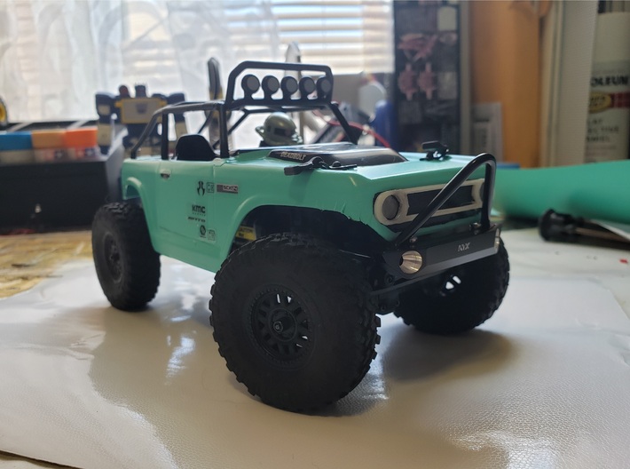 Axial SCX24 FJ Style Grille 3d printed 