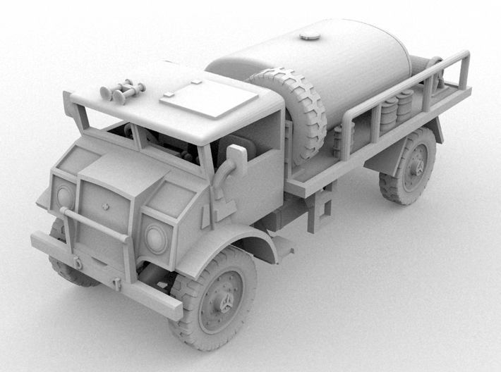 Bush Fire Brigade Truck(S/1:64 Scale) 3d printed