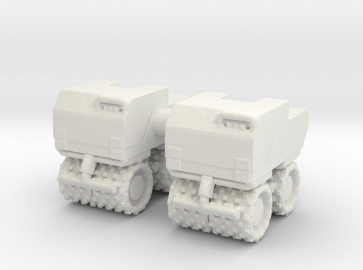 Trench Compactor (x2) 1/100 3d printed
