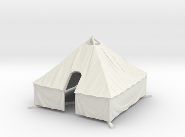 1/100 WWII US M1934 Tent 3d printed