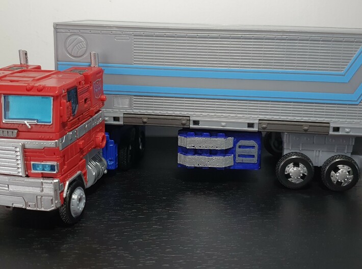 TF Earthrise Optimus Prime Trailer Fillers/hitch 3d printed 