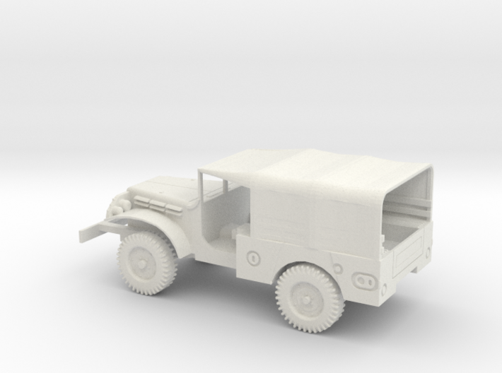 1/48 Scale Dodge WC-51 Troop Cover 3d printed