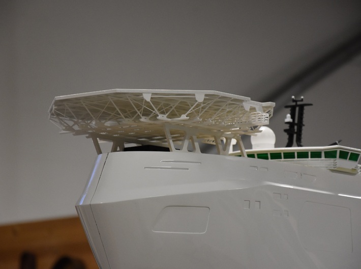 landing deck / helideck substructure 3d printed