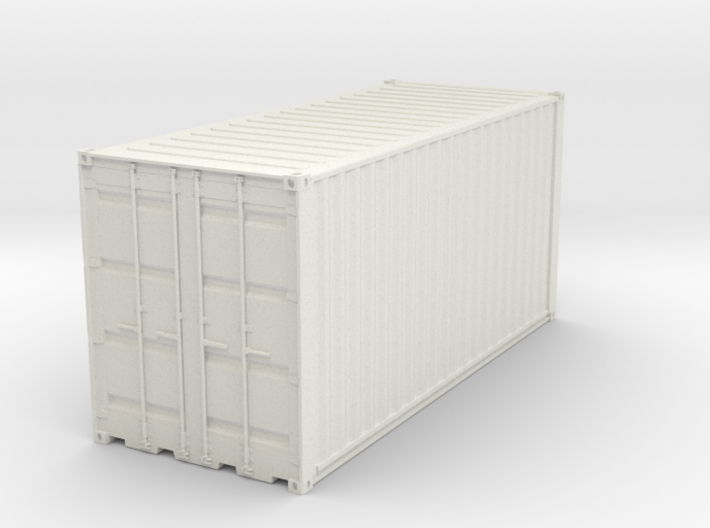 Container 20ft 3d printed