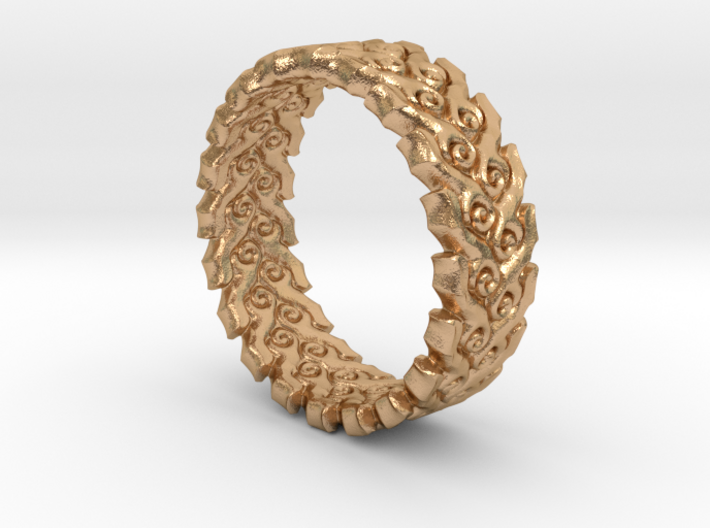Fire Ring 3d printed