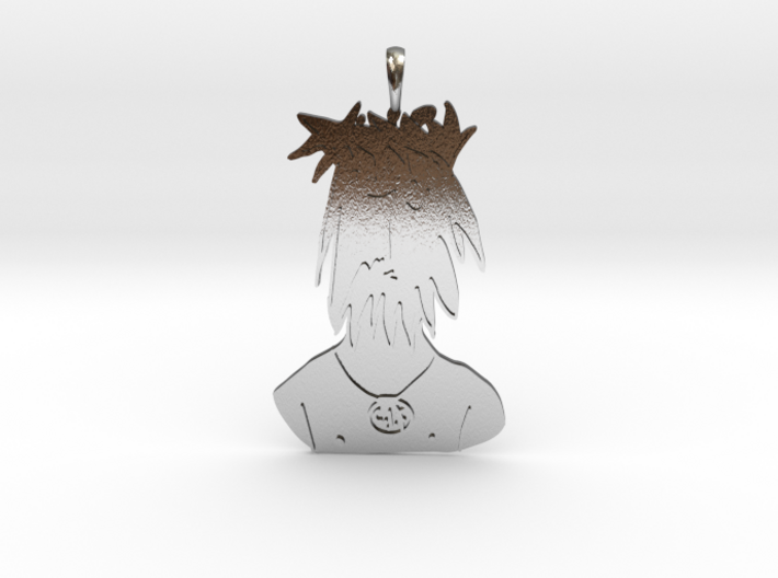 Picasso Jesus pendent 3d printed