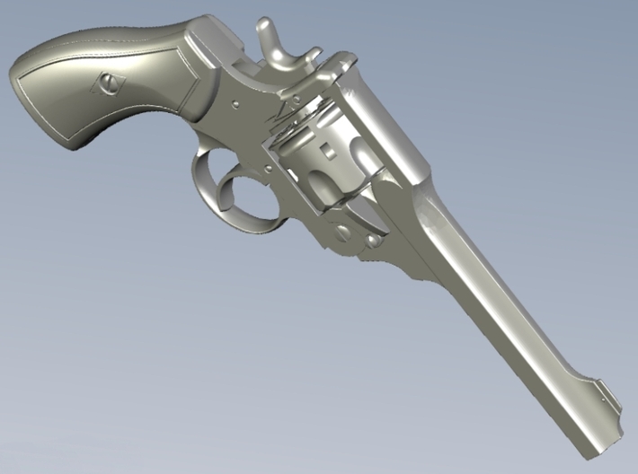 1/12 scale Webley & Scott Mk VI revolvers x 3 3d printed 
