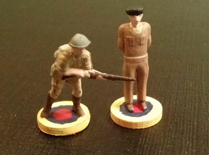 Leaders: United Kingdom 3d printed Monty. Pieces sold unpainted.