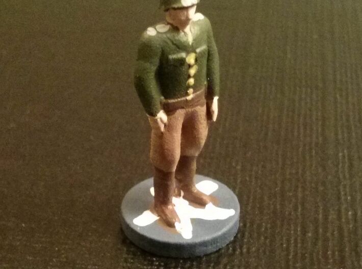 Leaders: USA 3d printed General Patton. Pieces sold unpainted.