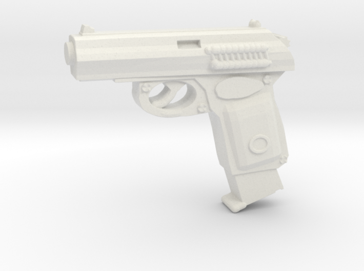Makarov Pistol Long Clip 3d printed