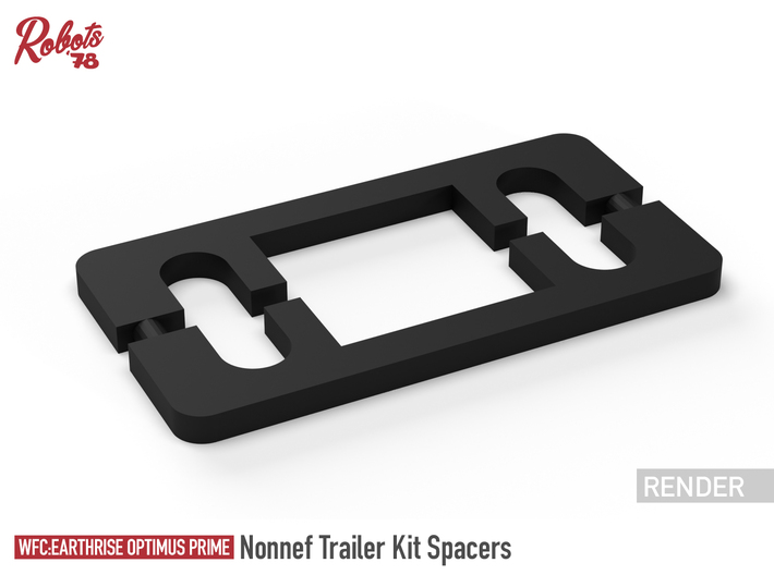 Nonnef Trailer Kit Spacers 3d printed 