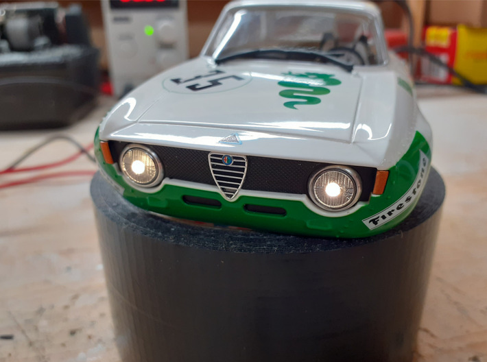Lichtplatinen + Lichtverbinder BRM Alfa Romeo GTA 3d printed 