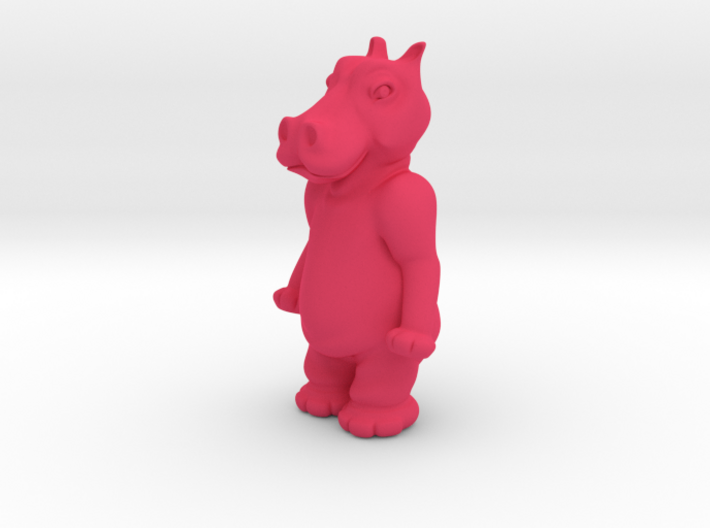 happy hippo 3d printed