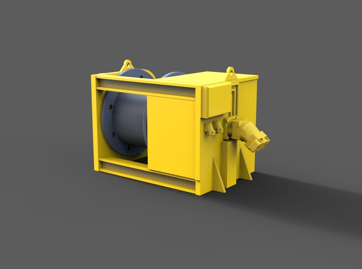 Winch for ROV or other applications 3d printed 