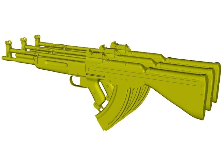 1/12 scale German Korobov TKB-408 rifles x 3 3d printed