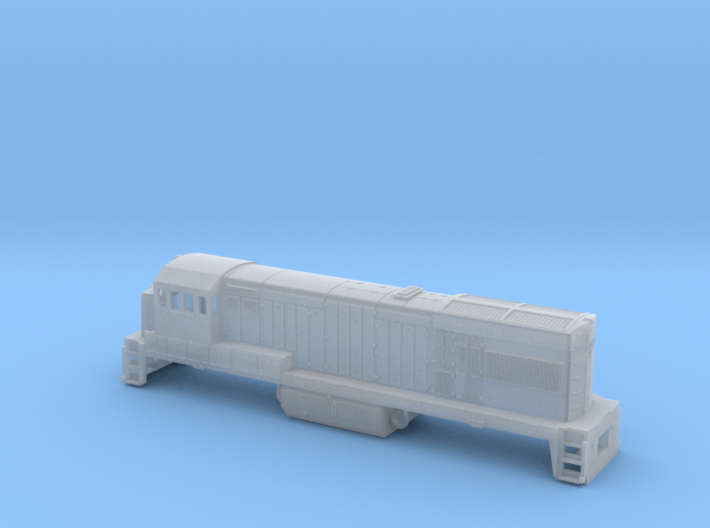 GE U18B N 1/160 Dummy Locomotive 3d printed
