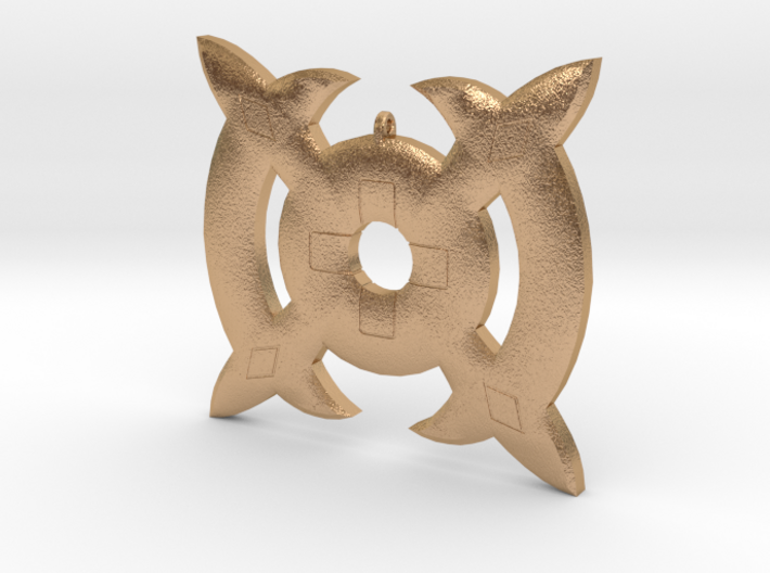 Arche Valley Pendant - Small 3d printed