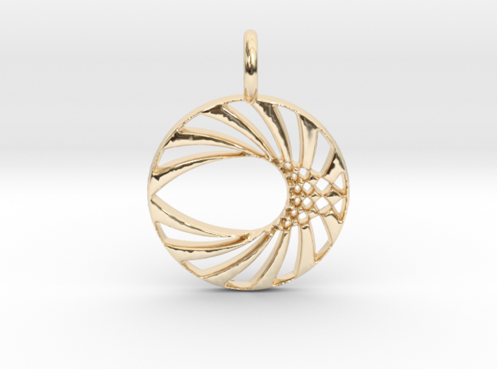 Creator Pendant 3d printed