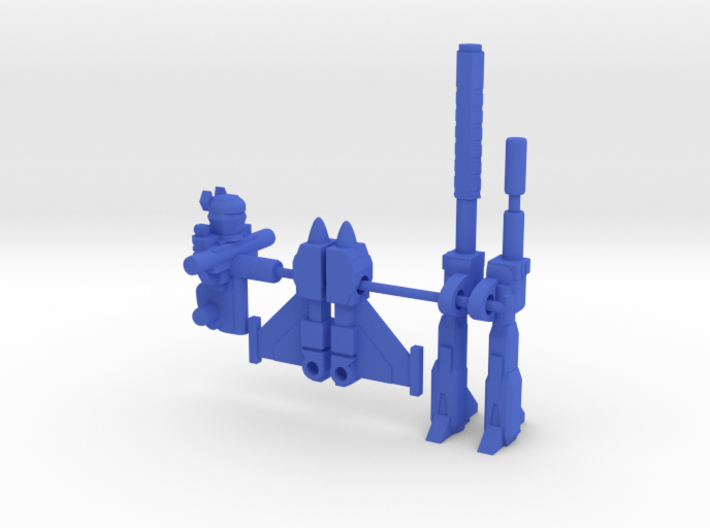 Vector Prime RoGunner 3d printed Blue Parts
